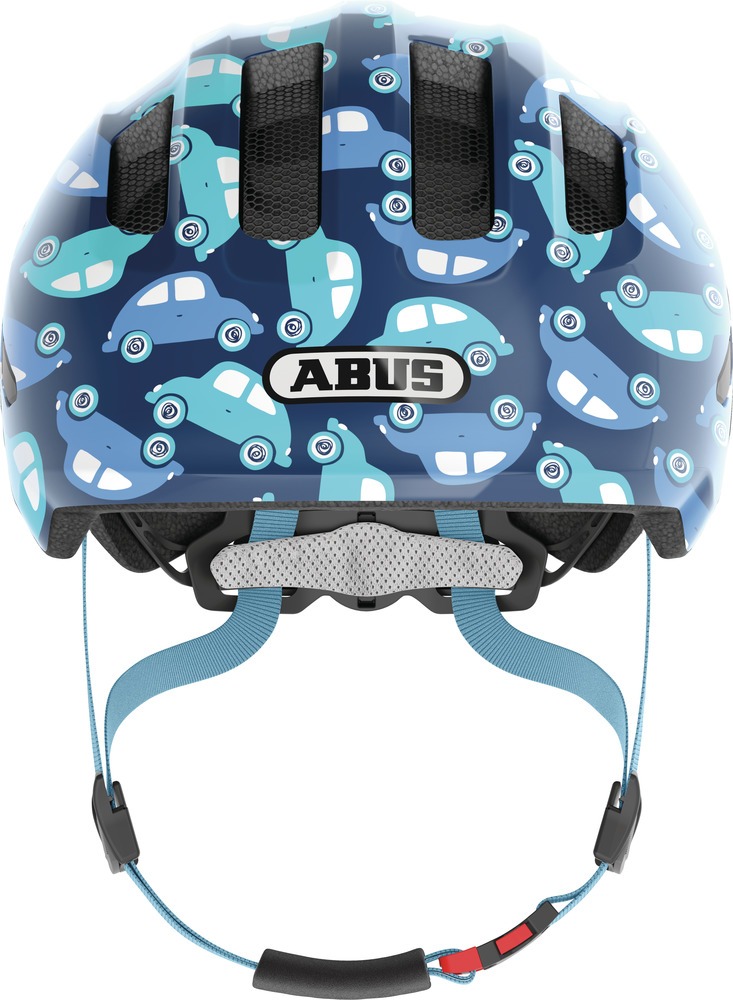 ABUS Smiley 3.0 cykelhjelm LED Blue Car
