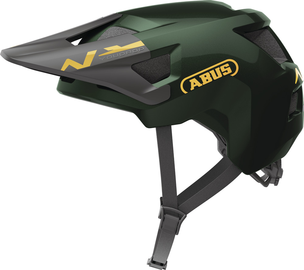Abus YouDrop Cykelhjelm Moss Green 48-55 cm
