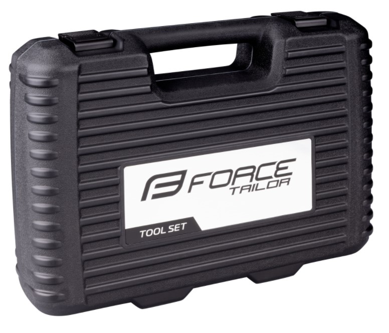 Force Tailor Værktøjskasse med ekstra plads - 19 dele