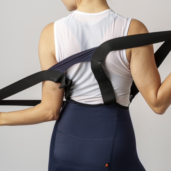 GripGrab PACR bibshorts med pude Navy Blue dame