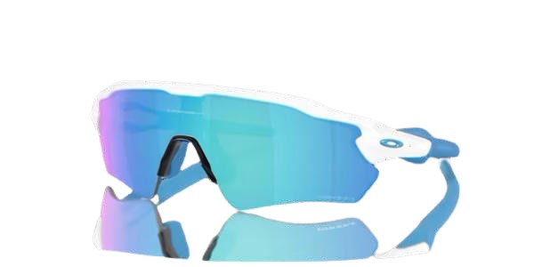Oakley Radar ev s path cykelbriller prizm sapphire/polished white