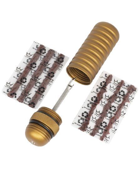 Peatys Holeshot Tubeless Plugger Kit Bourbon