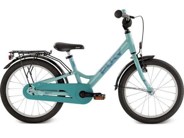 Puky Youke 18" alu. børnecykel grøn
