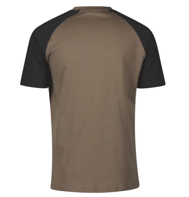 SCOTT Icon Raglan SS T-shirt, Beige/Sort
