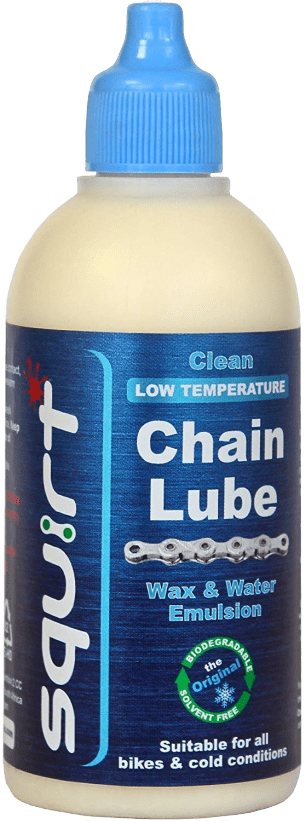 Squirt Lube Low-Temp kædeolie/voks 120 ml