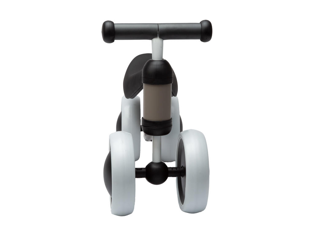Velogo - Løbecykel fra 1 år - 4 hjul - Mat grå/brun
