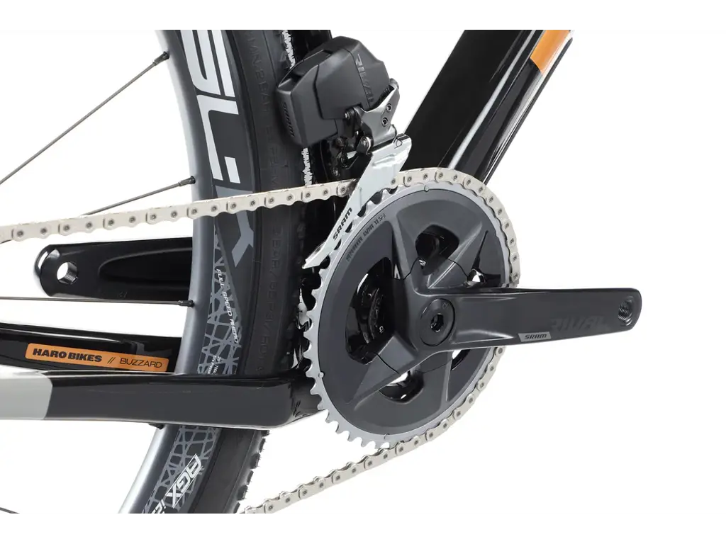 Haro Buzzard Carbon 1 Gravelcykel Gloss Jet Black/Grey/Copper