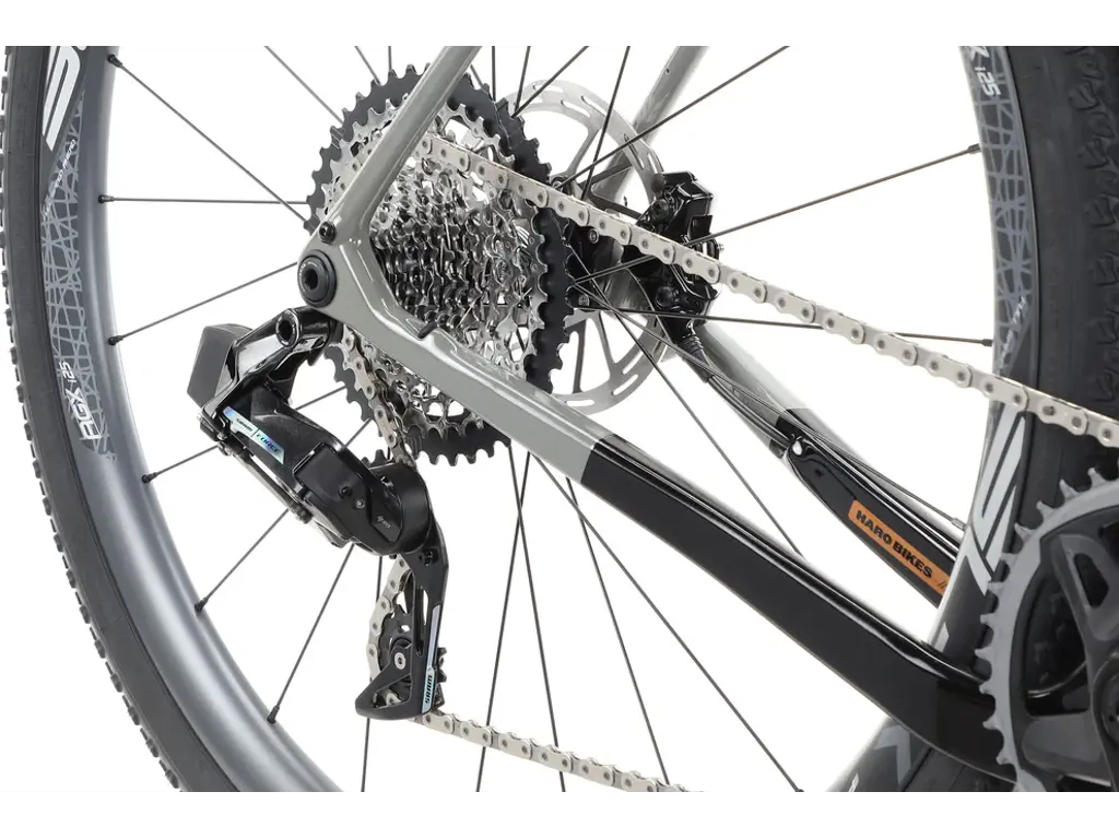 Haro Buzzard Carbon Top Shelf Gravelcykel Gloss Jet Black and Grey / Copper 54cm