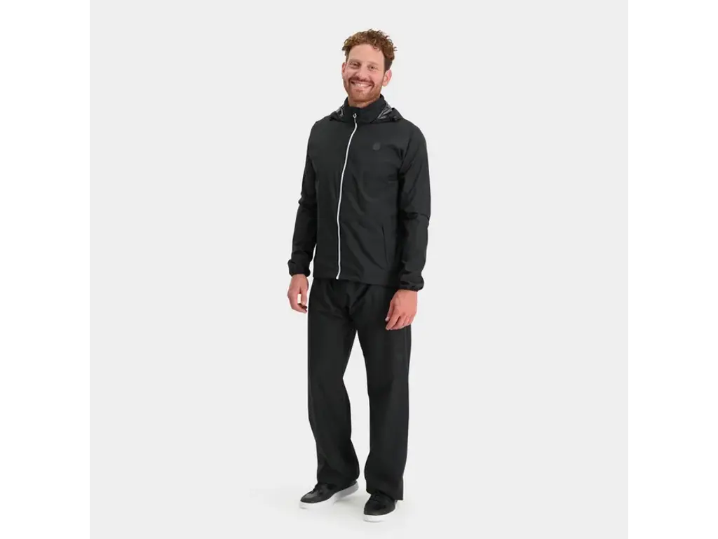AGU Essential GO regnsæt sort unisex