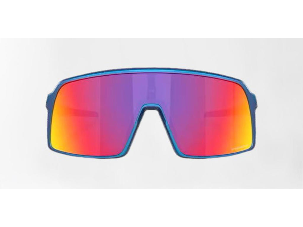 Oakley Sutro - Cykelbriller - Prizm Road - Matte cyan/blue colorshift
