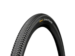 Continental Double Fighter III Tråddæk 20x1,75 Sort