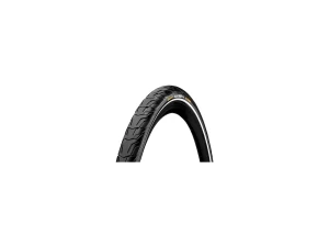 Continental Ride City tråddæk 700x40c (42-622) sort med refleks