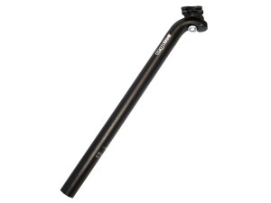Ergotec Patent sadelpind CNC ø27,2mm/350mm lang safety level 2 sort