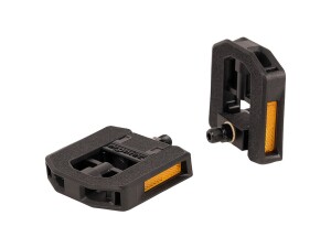 Ergotec EP-F pedaler foldbar skridsikker sort