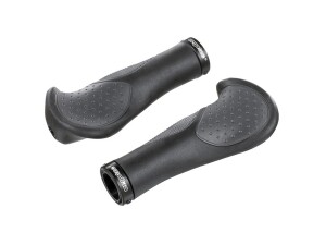 Ergotec Frisco 2 håndtag ø22,2mm/140mm sort grå