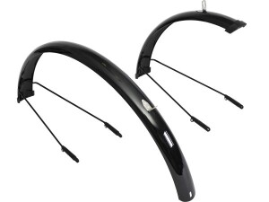 Puky cykel skærm sæt 26" LS Pro sort