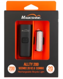 Refurbished -Magicshine Allty 200 + Seemee 20 v2 lygtesæt