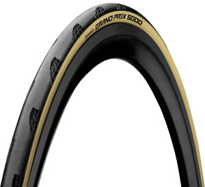 Refurbished - Continental Grand Prix 5000 700x28C racerdæk lyse dæksider