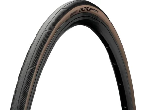 Continental Ultra Sport III Tube foldedæk road 700x28c sort/transparent