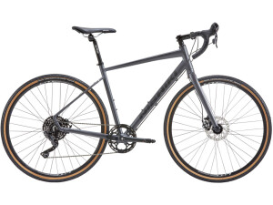 Nishiki Detour Gravelcykel 9 Gear Microshift Advent skivebremser grå