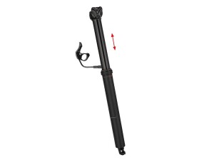 Ergotec Viper Up & Down sadelpind dropper 150mm/ø30,9mm/444mm lang safety level 6 sort