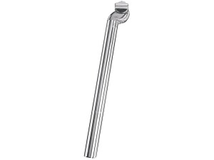 Ergotec Patent sadelpind ø27,2mm/350mm lang safety level 2 sølv